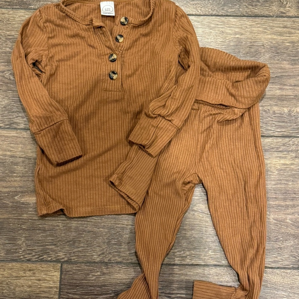 Lou Lou and Company Ribbed Set 12-24 Months